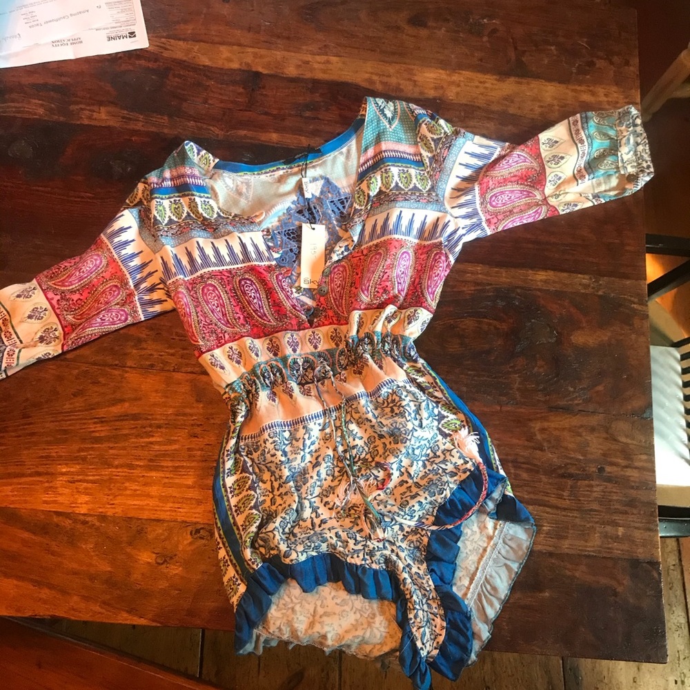 Colorful romper from Sky size S/XS